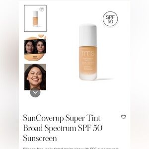 SunCoverup Super Tint Broad Spectrum SPF 50 Sunscreen in Buff